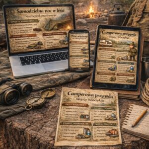 WłóczyKij Travel Pack - 3 Checklisty do Druku i Telefonu