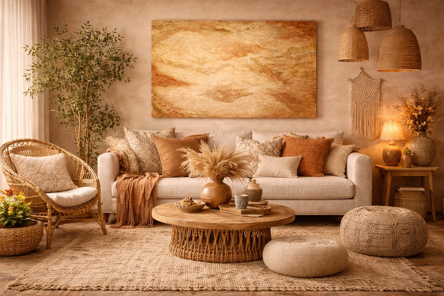 Aranżacja wokół obrazu